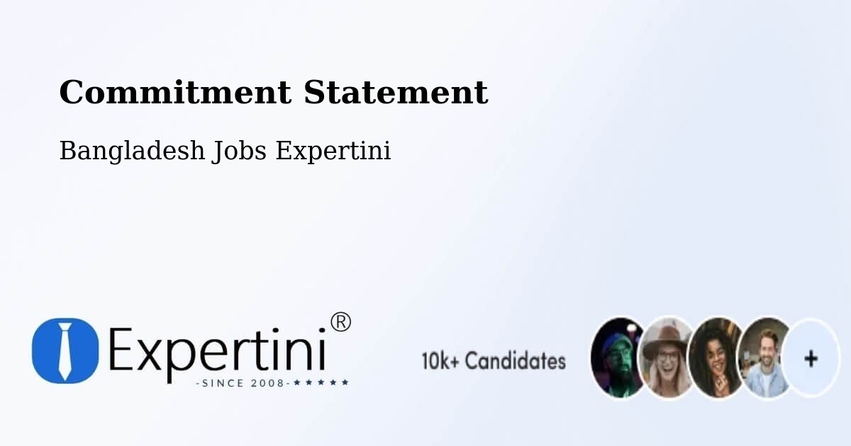 Corporate Commitment – Bogra - Bangladesh Jobs Expertini